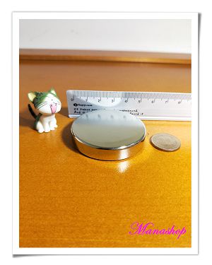 圓形釹鐵硼超強力磁鐵50mm x 10mm