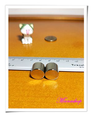圓形12mm x 10mm - 磁性玻璃白板磁鐵